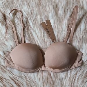 NWT SKIMS Ultimate Push Up Strapless Bra Clay 34A